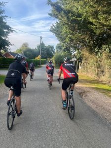 1. Team Elliotts in training for the Vosges challenge in Ringwood