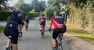 1. Team Elliotts in training for the Vosges challenge in Ringwood