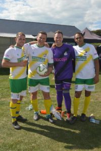 2. Celeb FC players Dan McAteer Paul Jigga Shelock Rob Lamarr and Danny Grant copy