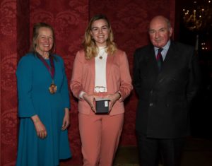2. Georgina Bennett of Robert Pochin with the Master Lord Dannatt