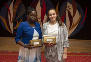 4. Joy Muiruri L and Rokia Khelouda R