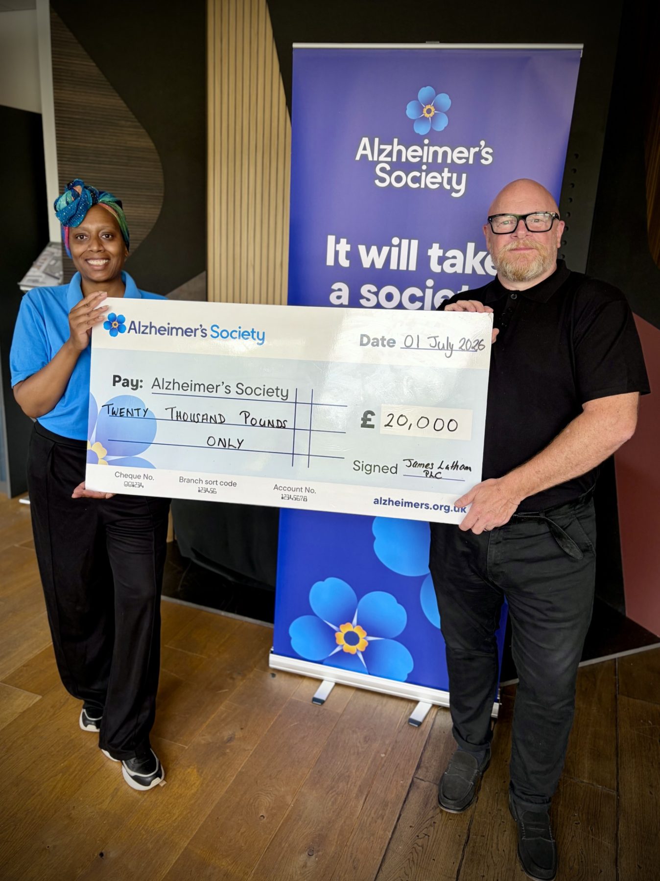 James Latham picks Alzheimer's Society as charity partner