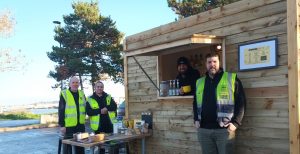 Travis Perkins volunteers rescue Damaged community hub 
