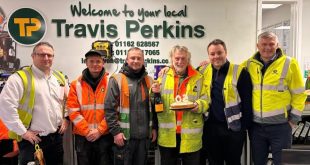 Travis Perkins staff member celebrates golden anniversary