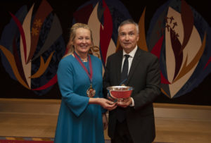7. The Masters award presented to Simon Lawson