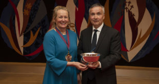 7. The Masters award presented to Simon Lawson