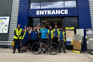 Kody Taylor, a trade sales assistant at Selco Builders Warehouse's Exeter store, rode 330 miles in three-and-a-half days to raise money for Cancer Research UK. Taylor completed the challenge by cycling dozens of miles a day around Exeter and the wider Devon area, cycling the equivalent distance between Exeter and Selco’s furthest away store in York. Taylor said: “My great-nan has been battling cancer so I wanted to do something to raise money and the fact that our nominated charity at Selco is Cancer Research gave me the perfect chance. I cycle to work every day but I’ve never done a journey of more than 22 miles so to ride more than 300 miles in three-and-a-half days was really out of my comfort zone." “I’m grateful for the support I’ve had from all Selco colleagues and customers who have been generous with their donations and asking how I’ve been getting on through training and in the challenge itself.” Selco has raised more than £550,000 for Cancer Research UK over the last three-and-a-half years.
