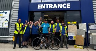 Kody Taylor, a trade sales assistant at Selco Builders Warehouse's Exeter store, rode 330 miles in three-and-a-half days to raise money for Cancer Research UK. Taylor completed the challenge by cycling dozens of miles a day around Exeter and the wider Devon area, cycling the equivalent distance between Exeter and Selco’s furthest away store in York. Taylor said: “My great-nan has been battling cancer so I wanted to do something to raise money and the fact that our nominated charity at Selco is Cancer Research gave me the perfect chance. I cycle to work every day but I’ve never done a journey of more than 22 miles so to ride more than 300 miles in three-and-a-half days was really out of my comfort zone." “I’m grateful for the support I’ve had from all Selco colleagues and customers who have been generous with their donations and asking how I’ve been getting on through training and in the challenge itself.” Selco has raised more than £550,000 for Cancer Research UK over the last three-and-a-half years.