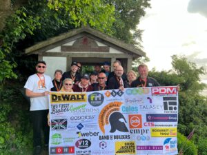 Band of Builders volunteers on Hadrians Wall Walk 002