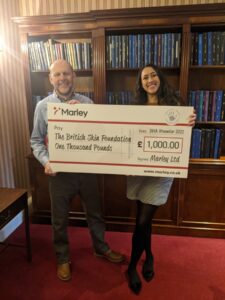 British Skin Foundation Matthew Patey Chief Executive Officer and Emma Daniel Fundraising Officer 4 002 min