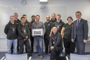 BuildingeHeroesCohortTen with Will Quince MP and tutor Michael Bloom