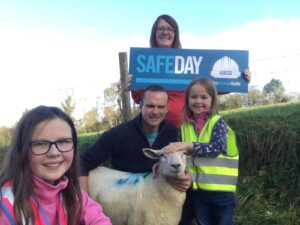 Cathy Reid HR Business Partner with her family showcasing why its important to her to have a safeday at work.