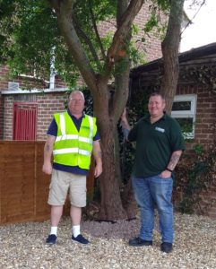 Chris Collard and Jamie Dent from Covers Gosport