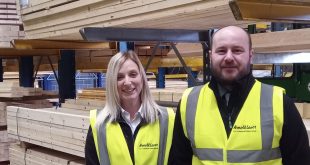 Claire Leckenby and Lee Pollitt at Arnold Laver Northallerton