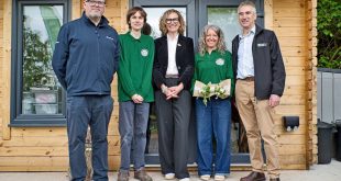 Jewson sponsors Welsh hedgehog hospital