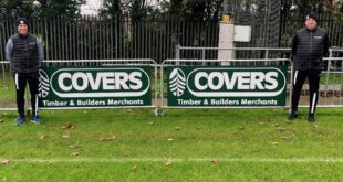 Covers sponsors Horndean FC