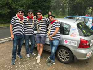 Day 2 about to begin and we do it French style