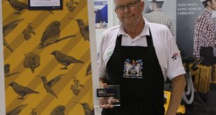 Dulux Academy Design and Decorator Centre Challenge winner Stuart Yates with his design