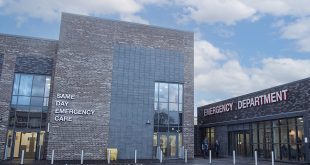 Euroforms Versaroc MPA1 sheathing board has been used in the construction of Countess of Chester Hospitals SDEC centre