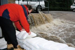 Fernco Floodbags in action