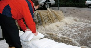 Fernco Floodbags in action
