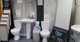 Fibo wall panels and PoS items displayed in PHG member BBS showroom