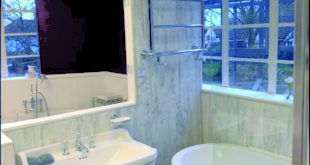 Fibos Shabby Chic wall panels installed at Fayers Buckhurst Hill showroom