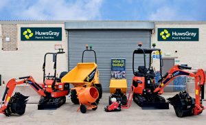 Huws Gray, announces Fleetwood branch is now providing Plant and Tool Hire. 