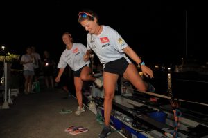 Howdens colleague Miriam Payne in record-breaking Pacific crossing