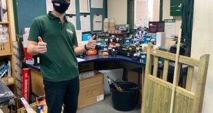 Gareth Young Covers employee raises 1250 for charity with Christmas raffle