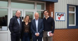 Hilton Banks expands manufacturing capabilities with acquisition of Flag Paints L R Directors Andy Butler Scarlet Banks Chairman Robert Banks Charlie Banks