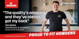 Howdens launches Proud to Fit campaign