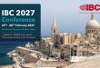 IBC announces destination for 2027 conference