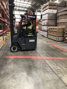 IDSs forklift trucks are feature three metre zonal lights Hi Res