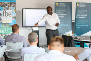 Image of the Professor Mike Fernando dean of UWTSD