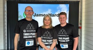 James Hardie sets eyes on Three Peaks Challenge