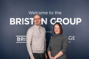 Jen Cassidy CEO and Adam May CCO Bristan Group