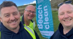 Jewson and Jewson Major Build Solutions (MBS) customers, colleagues and suppliers beach clean