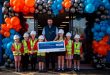 Jewson donates to school during relaunch celebration