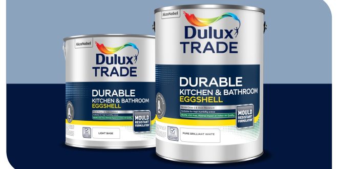 Dulux Trade launches Durable Kitchen & Bathroom Eggshell