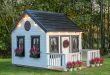 Kids Wooden Playhouse Blackbird 3