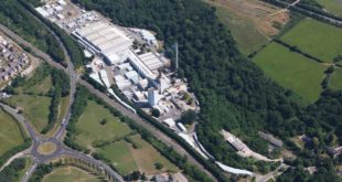 Knauf Insulation Cwmbran aerial