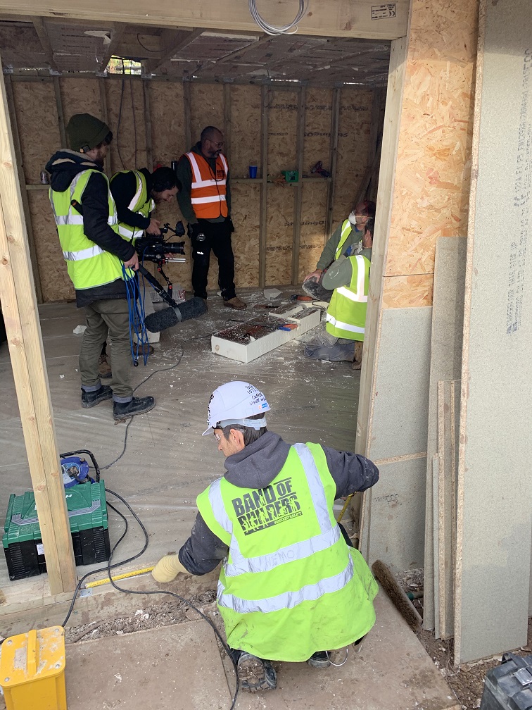 Watch Band of Builders in action on latest project - Builders Merchants ...