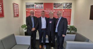 L R Chris Abbott Michael Fahey Caroline Mark Richardson