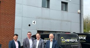 L R Jamie Griffin Regional Partnership Director JPS Stephen Humphreys Assistant Director HomeFix Saxon Weald Scott Cooper Managing Dire 1