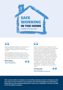 Lakes Homeowners Working Safely in the home 1