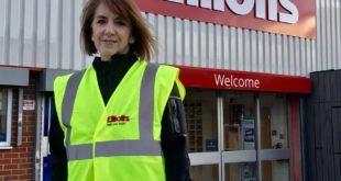 Lauren outside Elliotts Southampton the founding site of the company