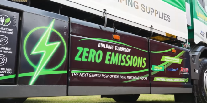 Lawsons go electric in truck fleet first