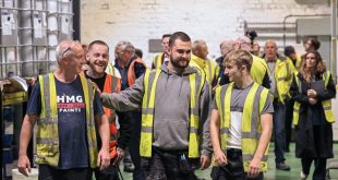 HMG Paints Unveil New Water Based Production and Development Centre