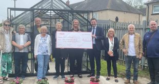 Local partnership delivers new greenhouse for Wishaw residents